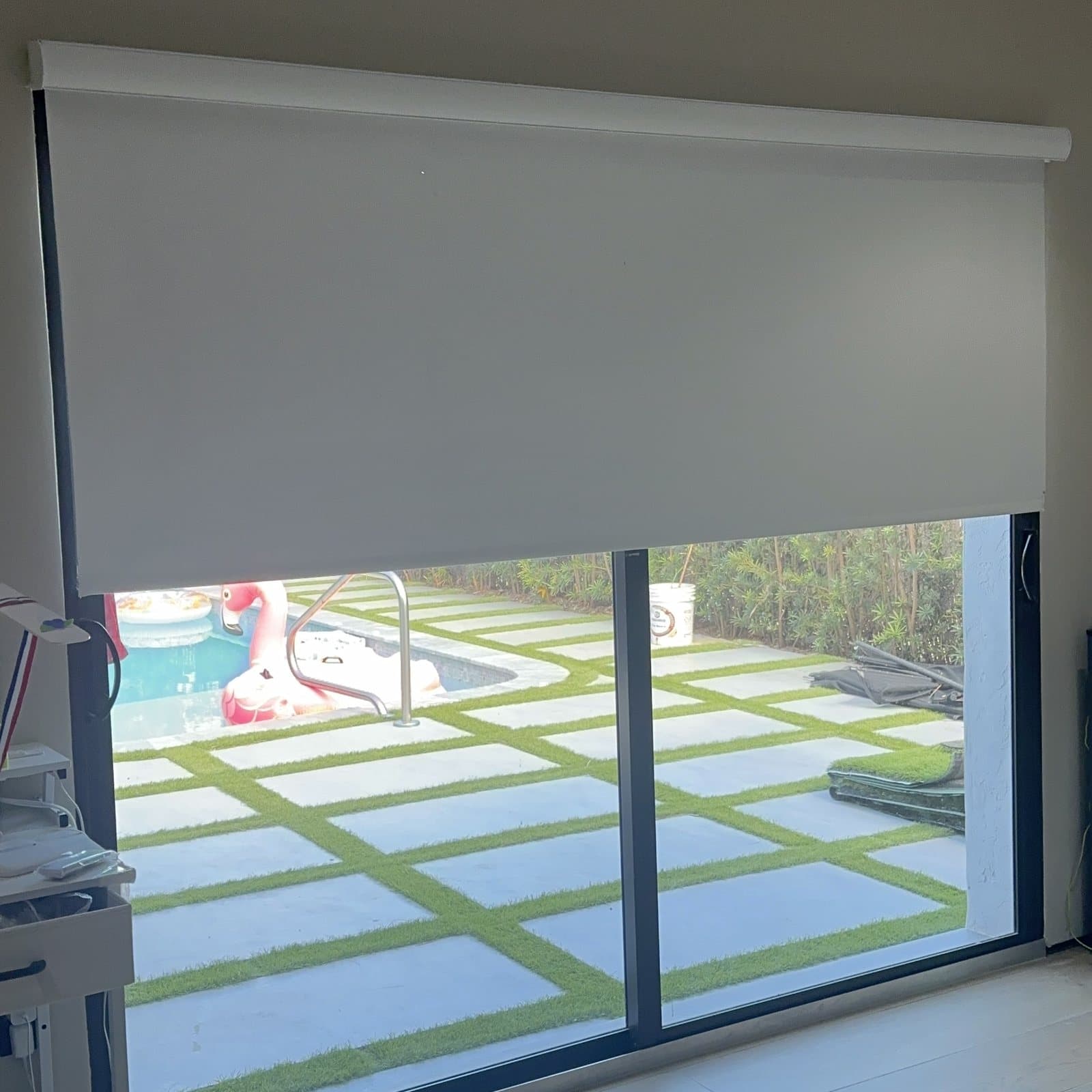 Roller Shades project photo 3 in Miami Beach