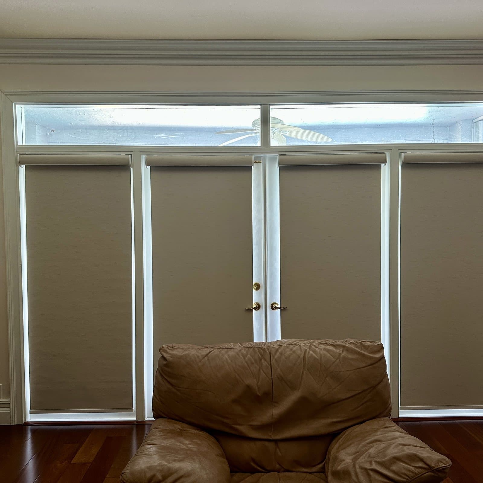 Roller Shades project photo 1 in Weston