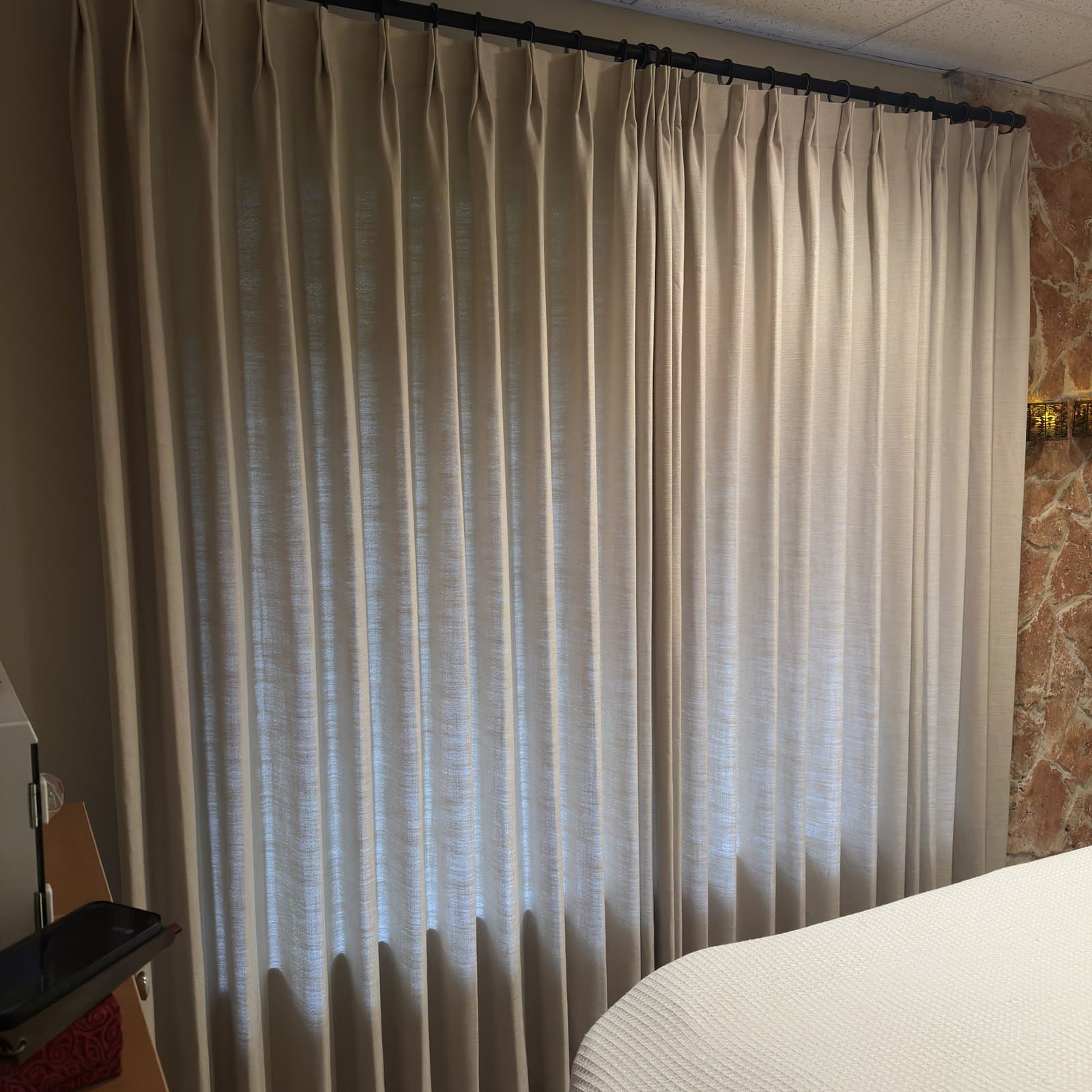 Drapery installation in Coral Springs