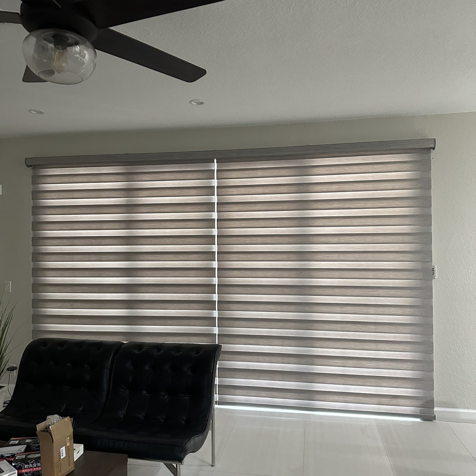 Zebra Shades installation in Coral Springs