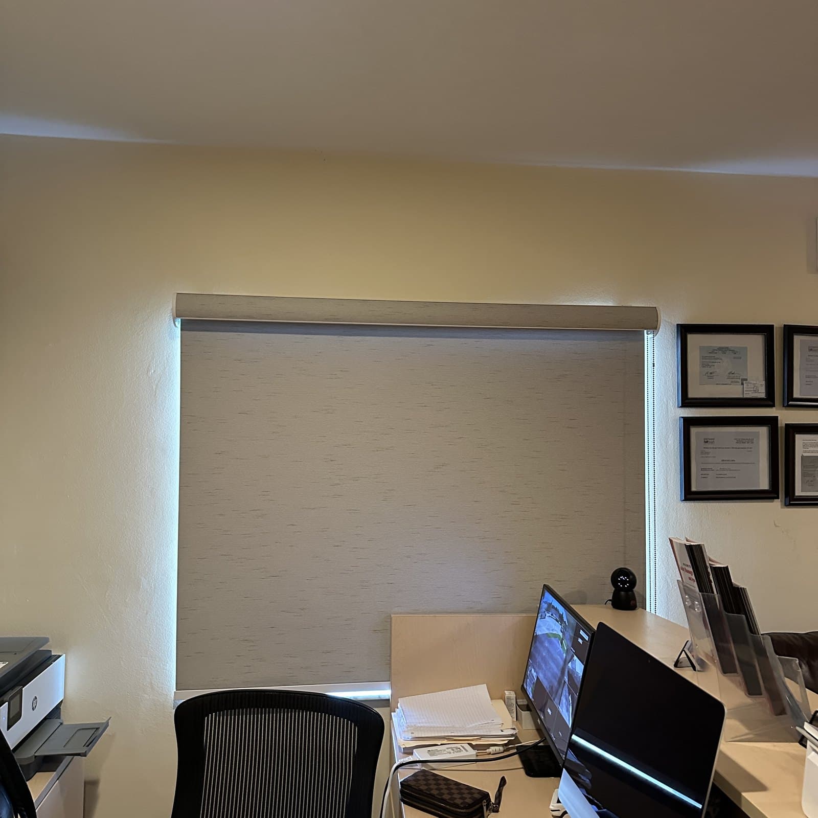 Roller Shades installation in Fort Lauderdale