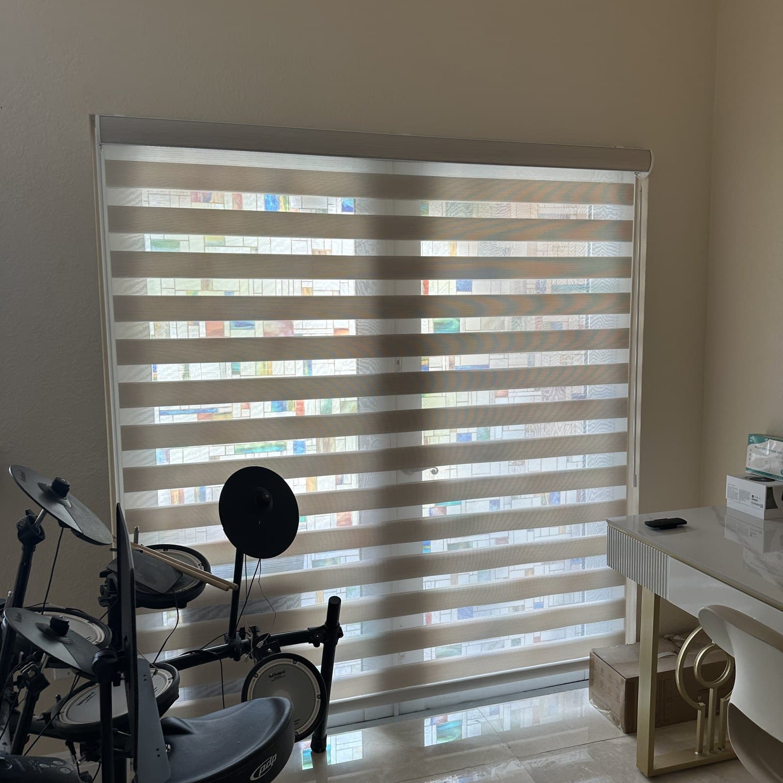 Zebra Shades installation in Miami