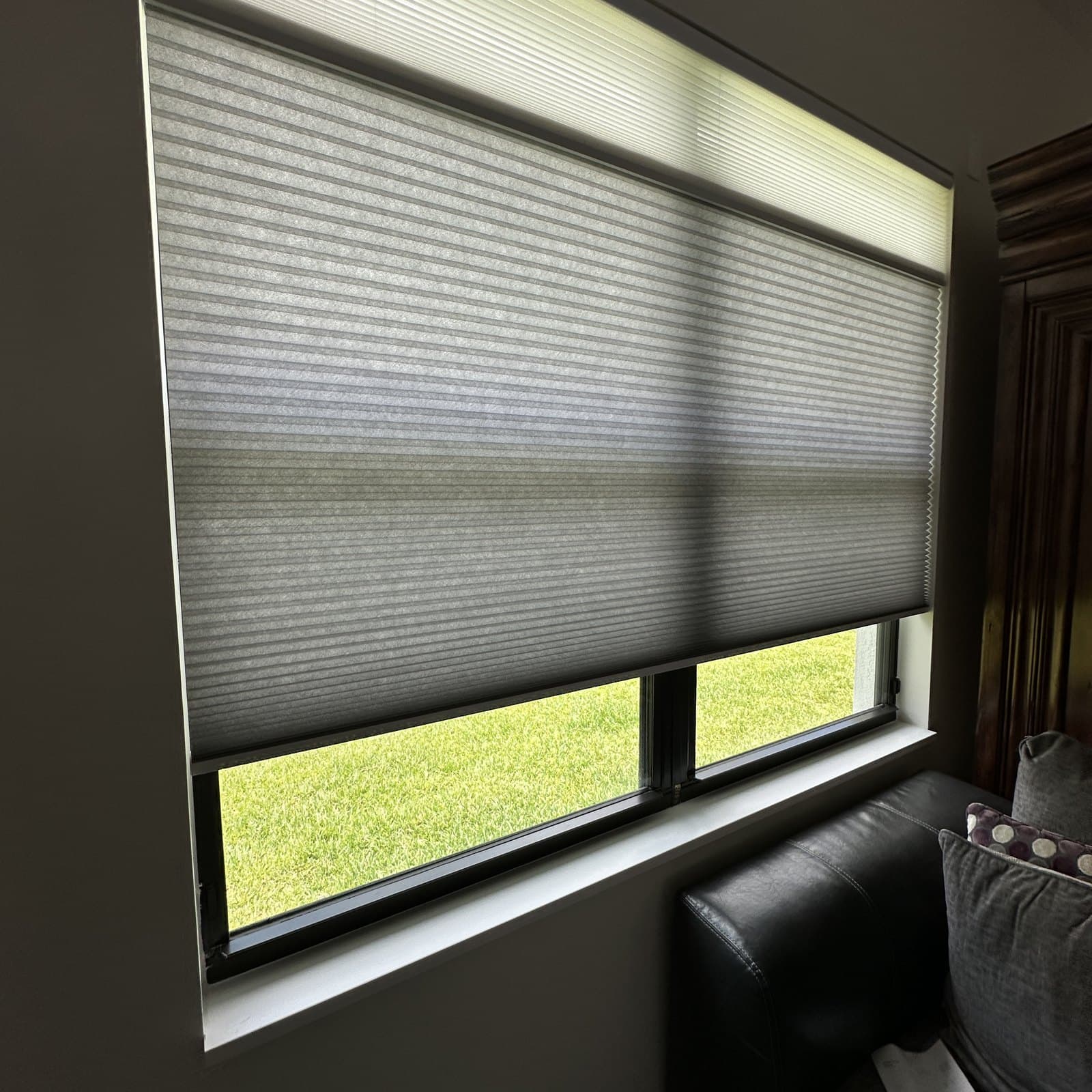 Cellular Shades installation in Naples