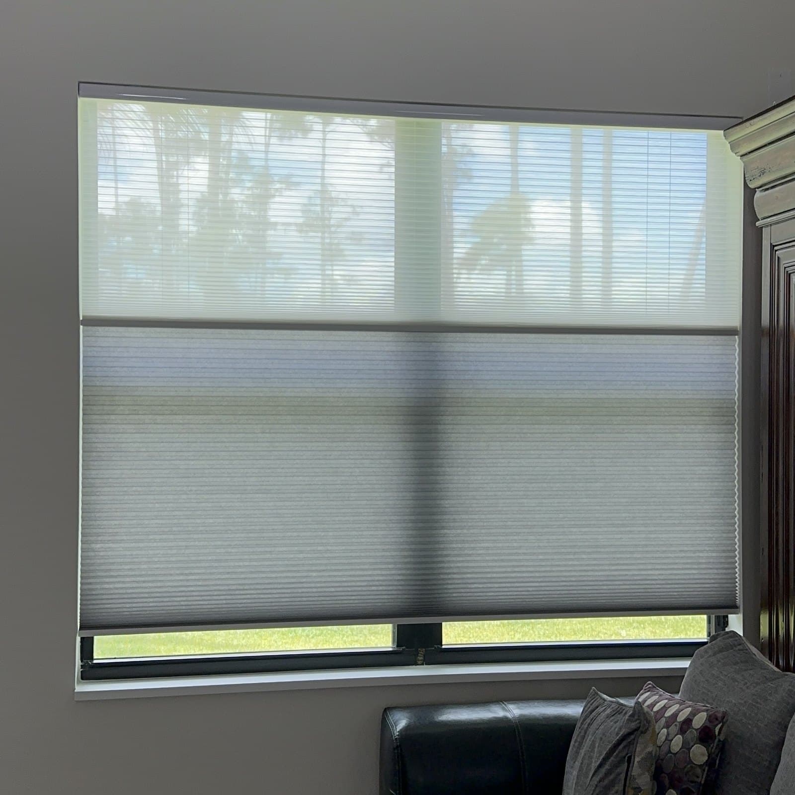 Cellular Shades installation in Naples