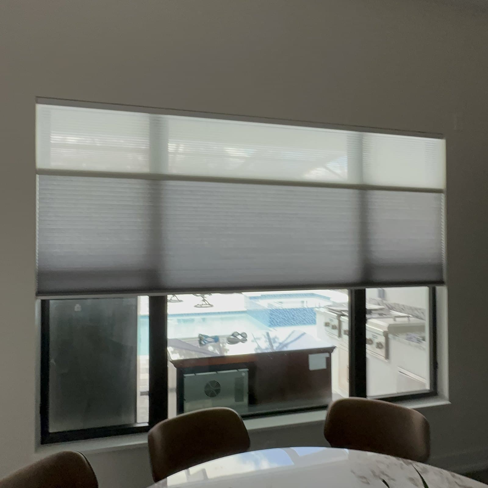 Cellular Shades installation in Naples