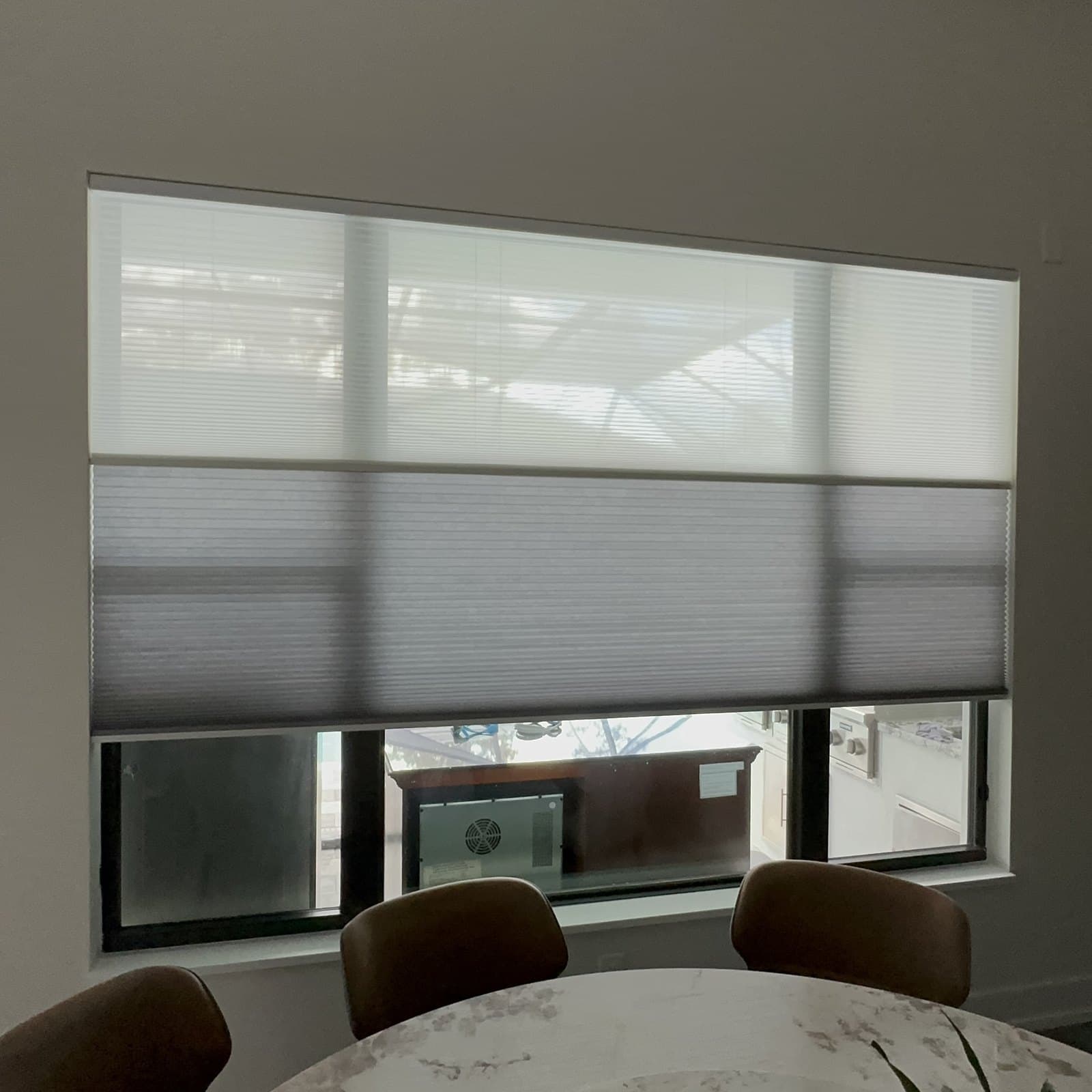 Cellular Shades installation in Naples