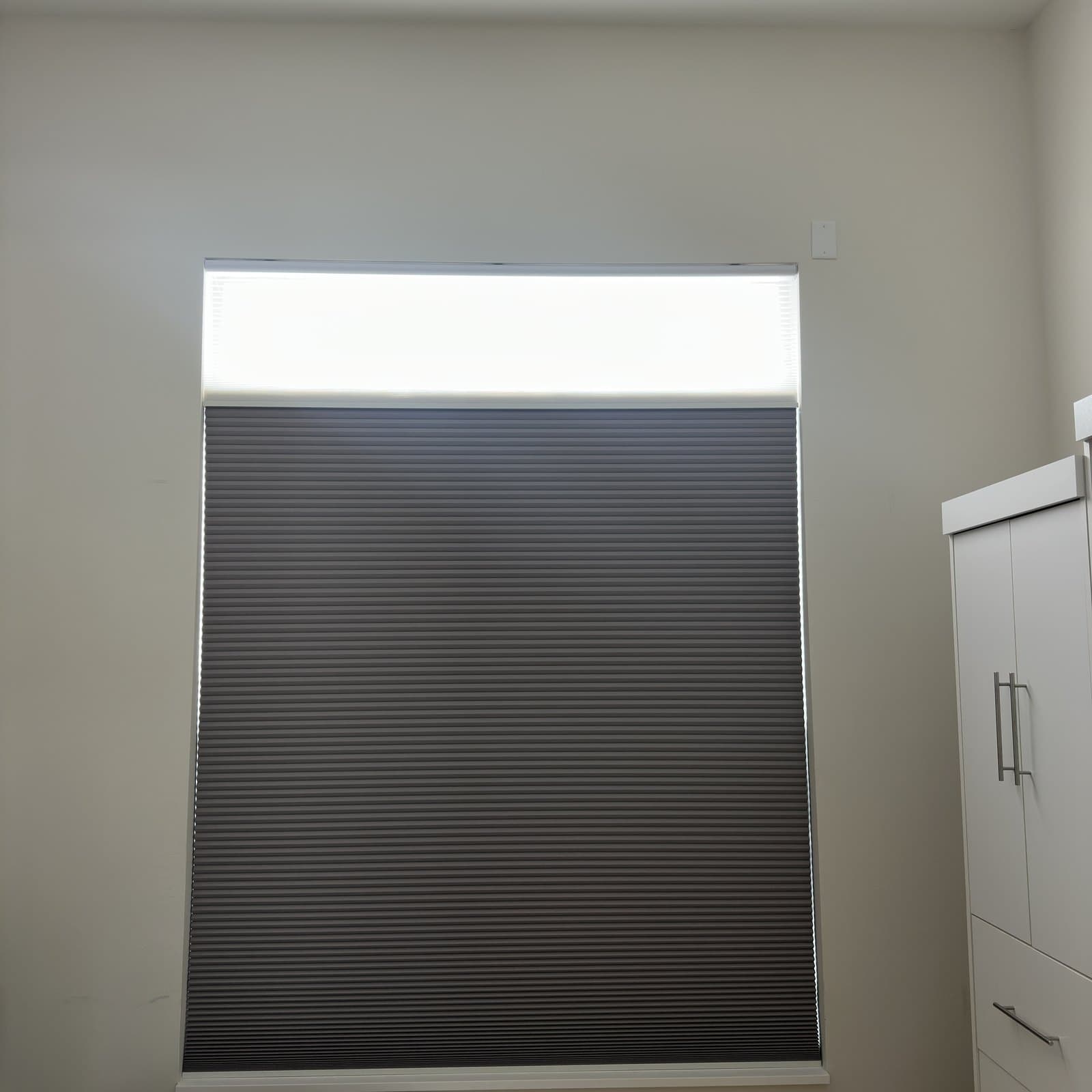 Cellular Shades installation in Naples