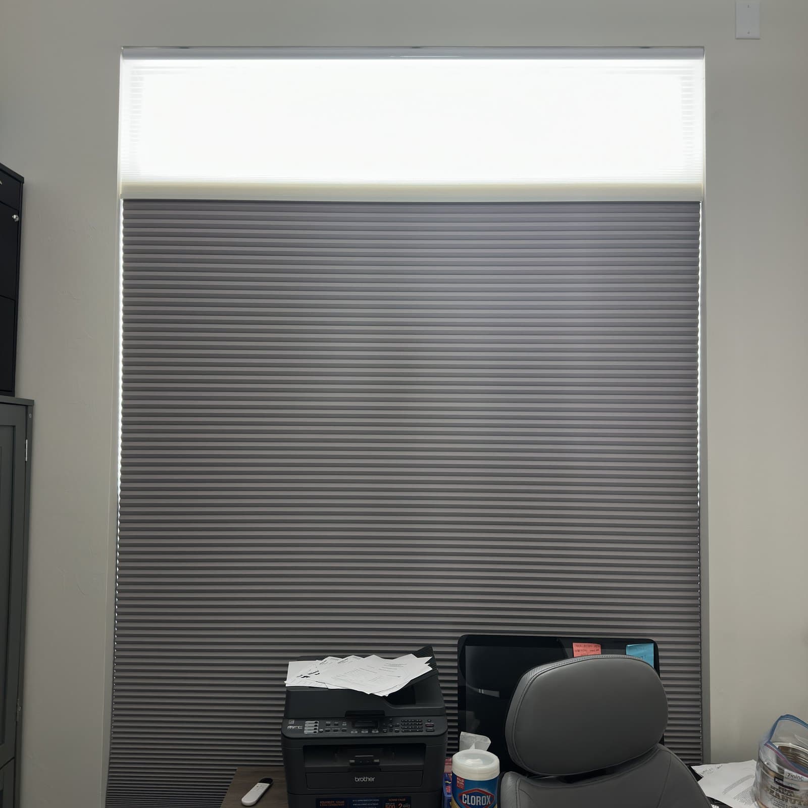 Cellular Shades installation in Naples
