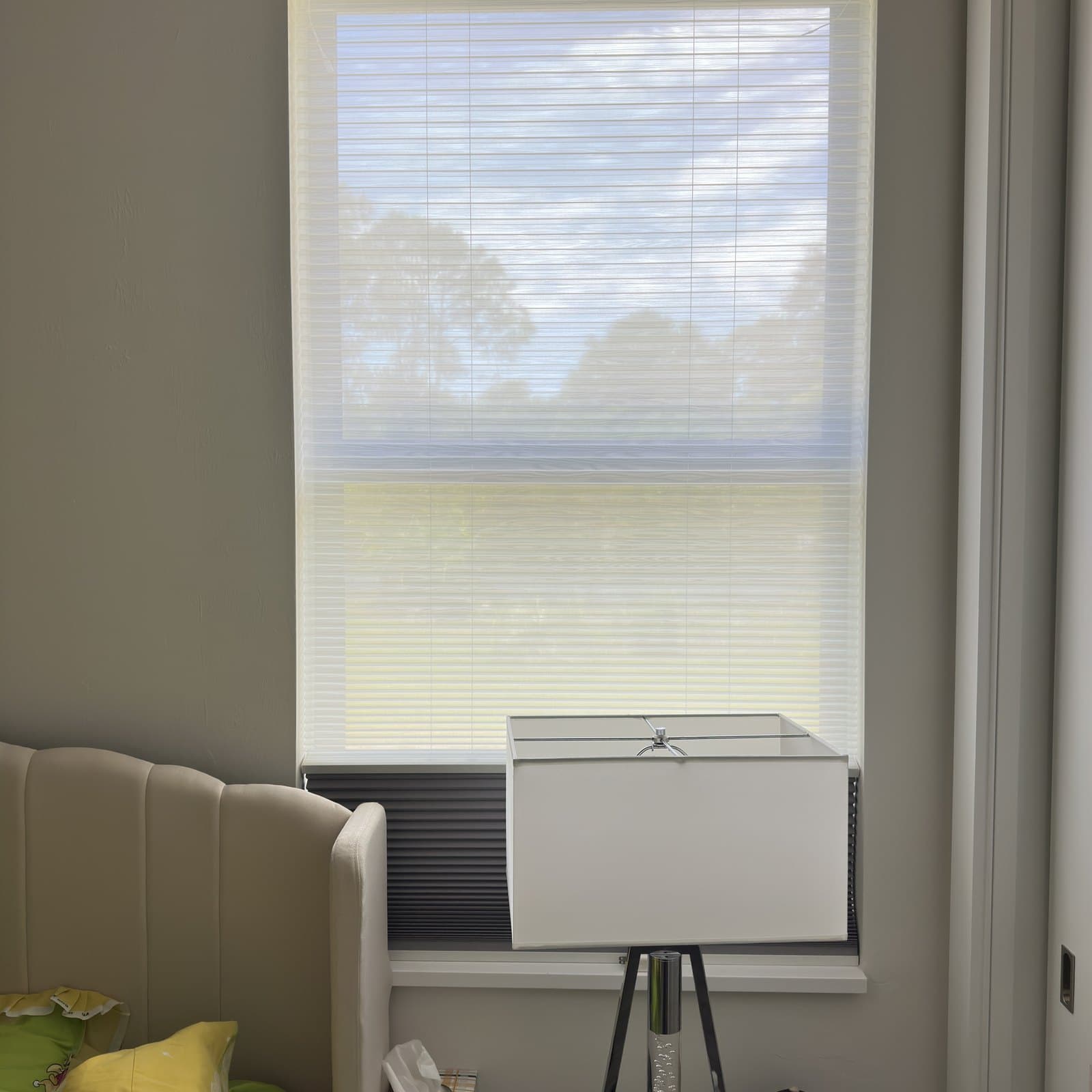 Cellular Shades installation in Naples