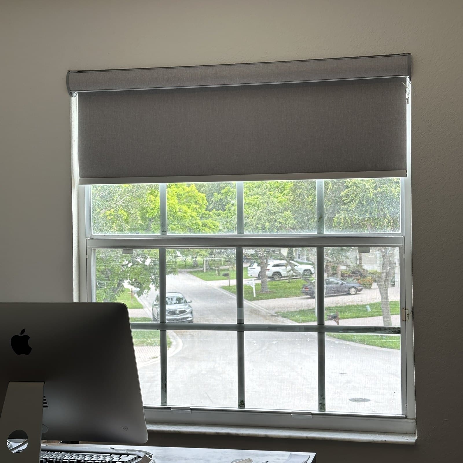 Roller Shades installation in Weston