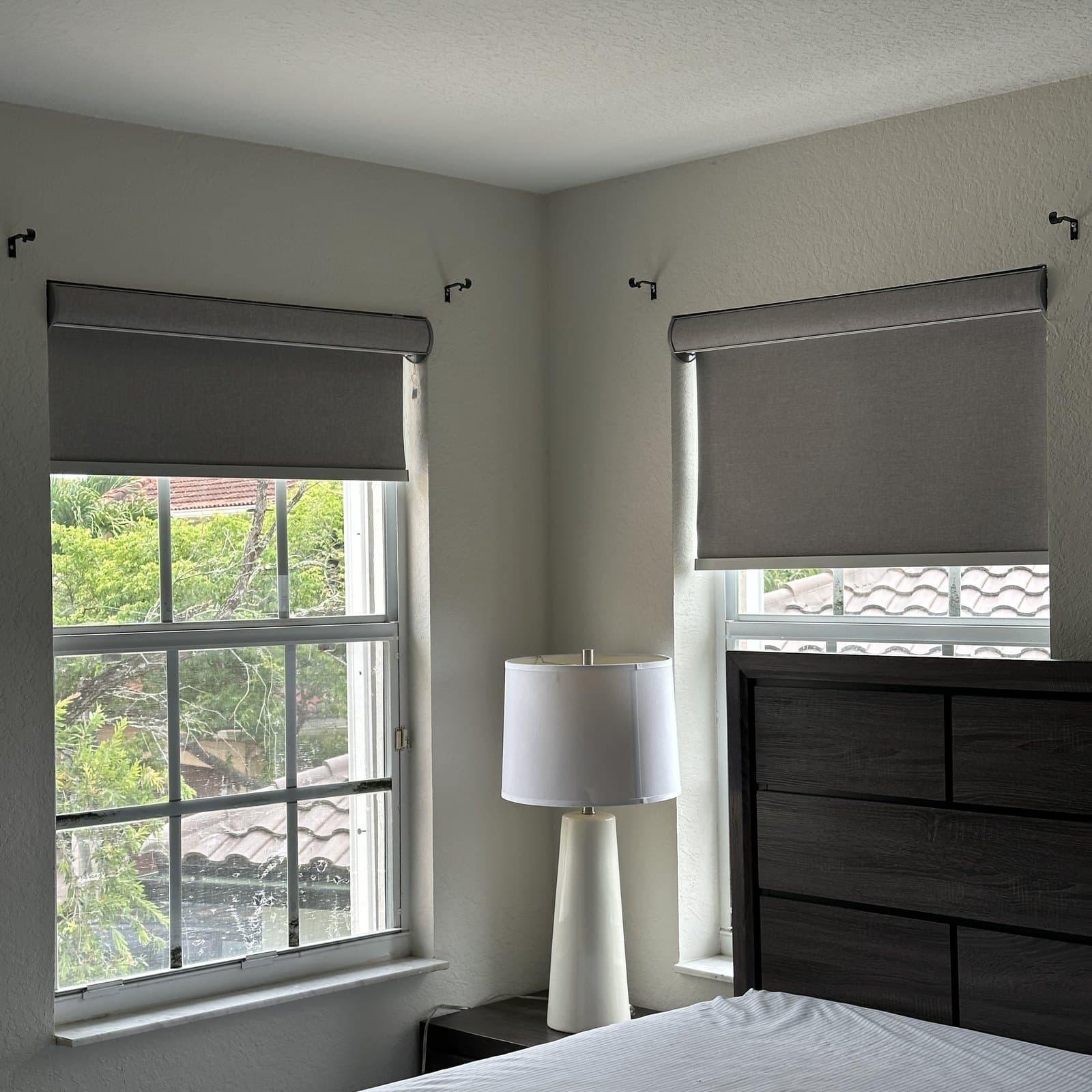 Roller Shades installation in Weston