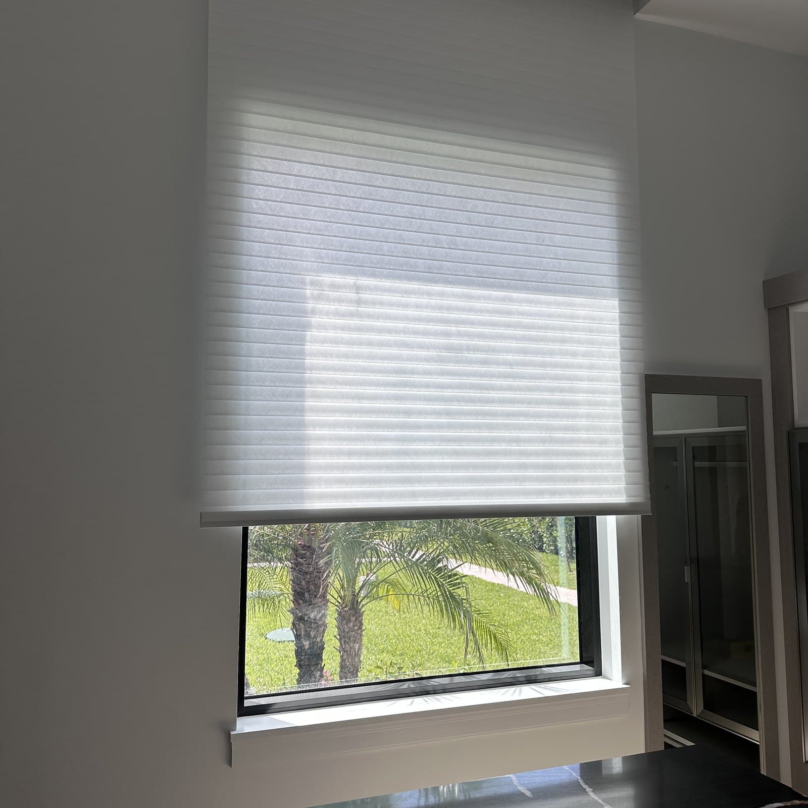Sheer Roller Shades installation in South Florida