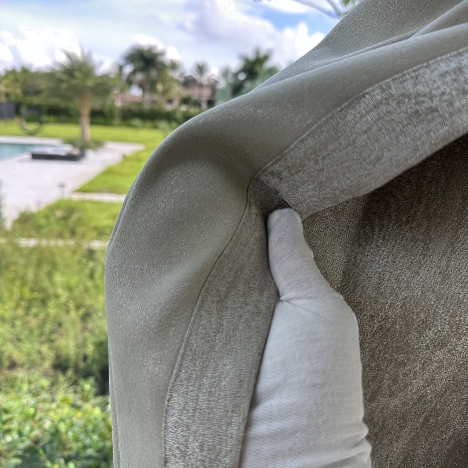 Drapery + Sheer Panels installation in Southwest Ranches